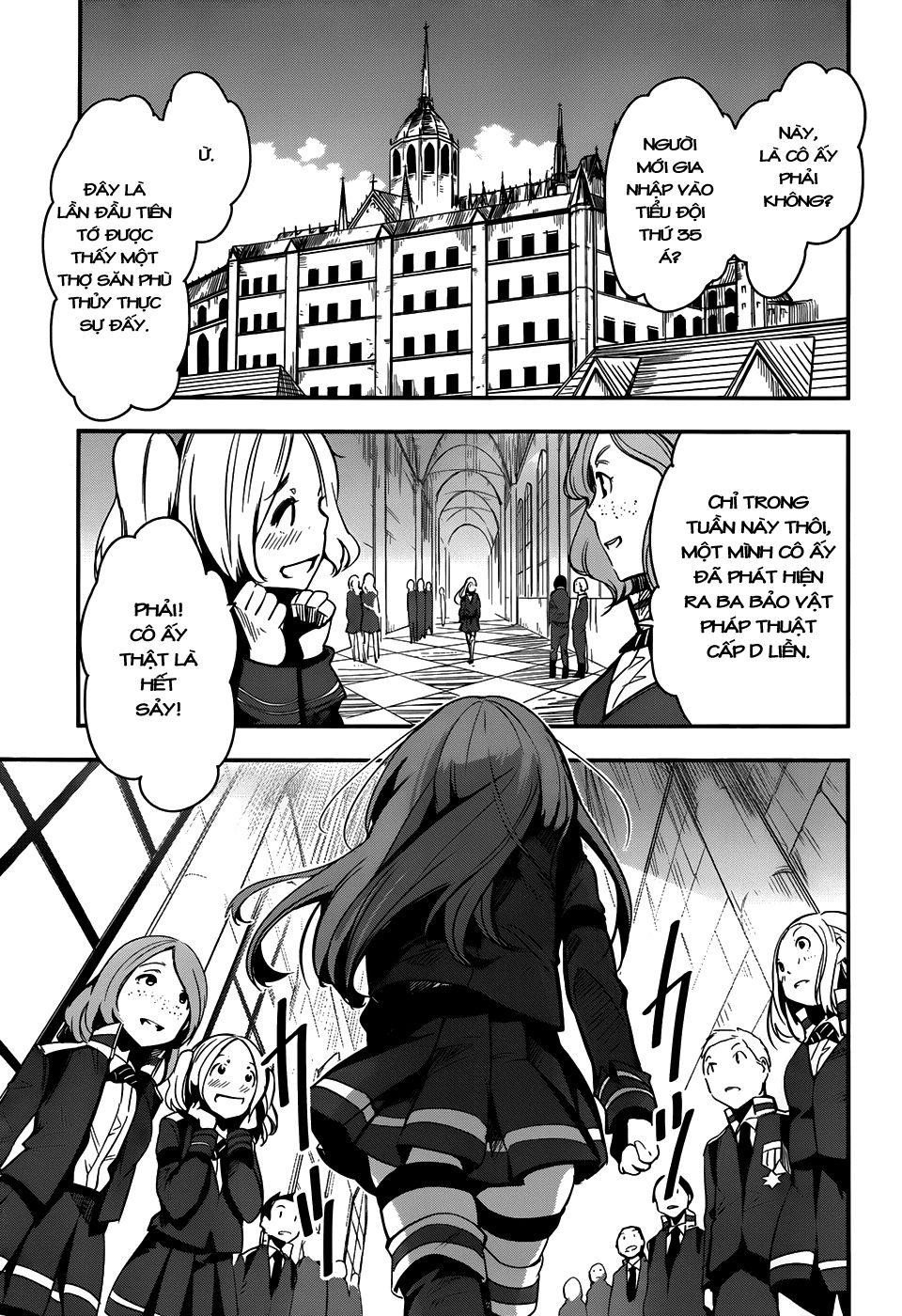 Taimadou Gakuen 35 Shiken Shoutai Chapter 5 - Trang 2