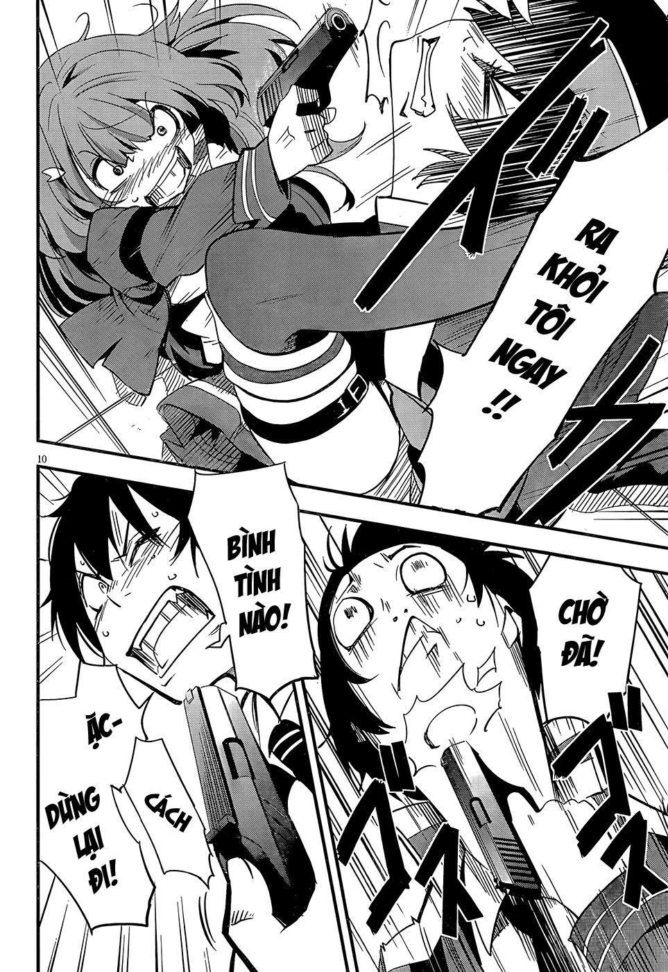 Taimadou Gakuen 35 Shiken Shoutai Chapter 4 - Trang 2