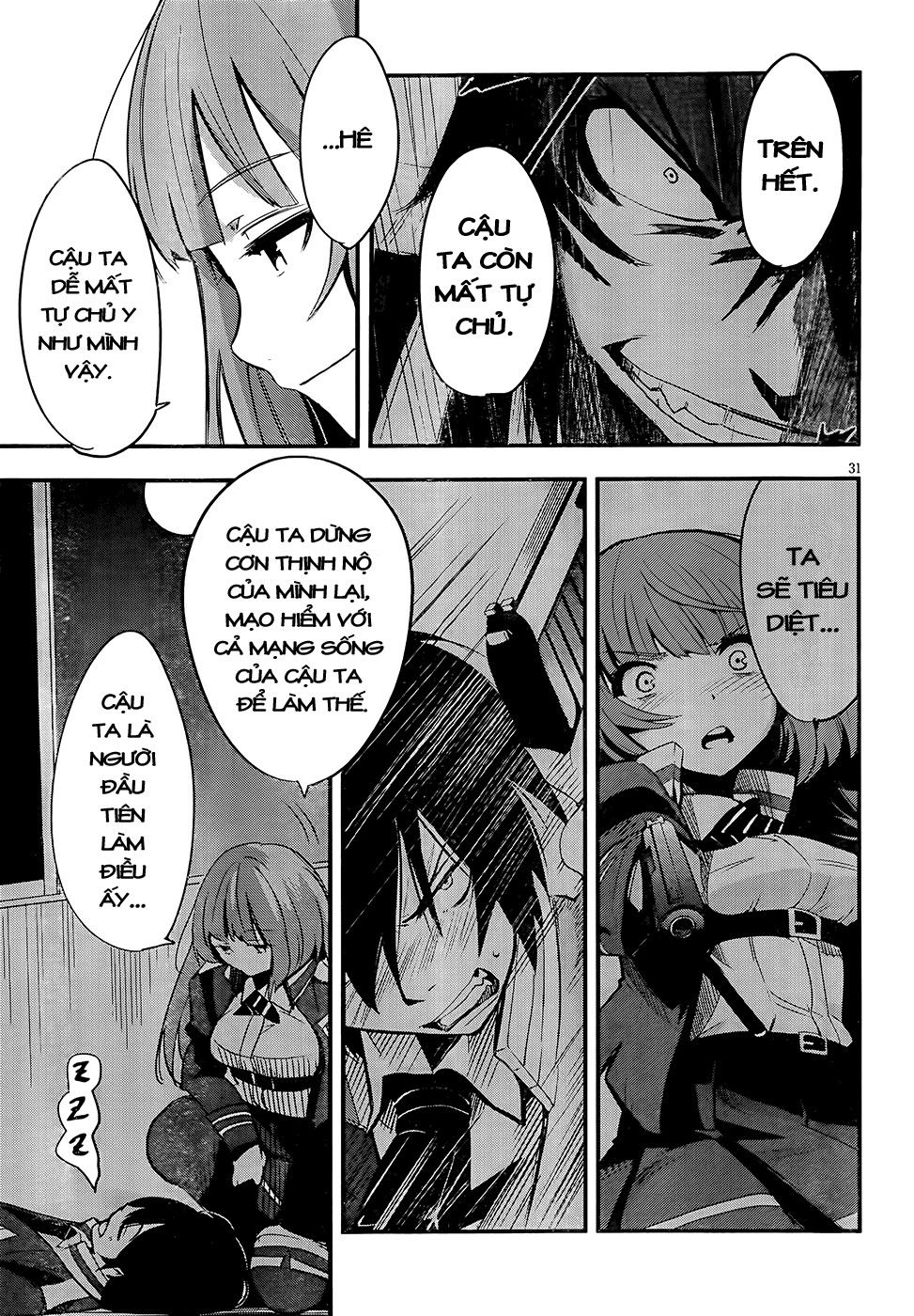 Taimadou Gakuen 35 Shiken Shoutai Chapter 4 - Trang 2