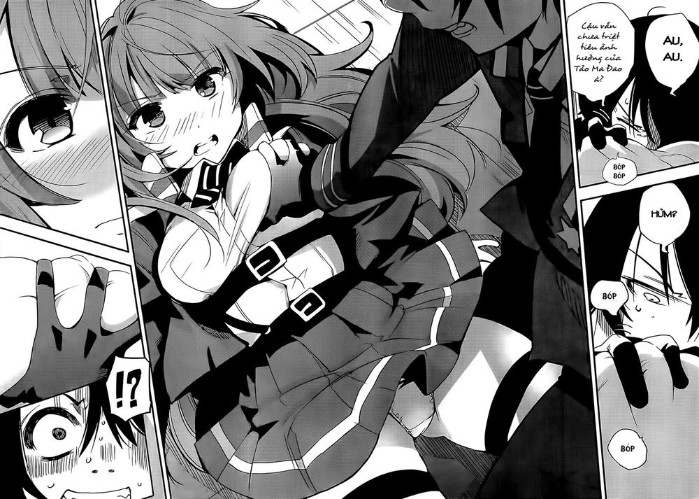 Taimadou Gakuen 35 Shiken Shoutai Chapter 4 - Trang 2