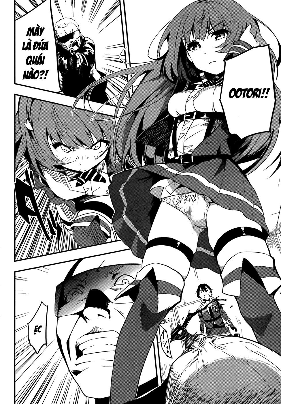 Taimadou Gakuen 35 Shiken Shoutai Chapter 3 - Trang 2