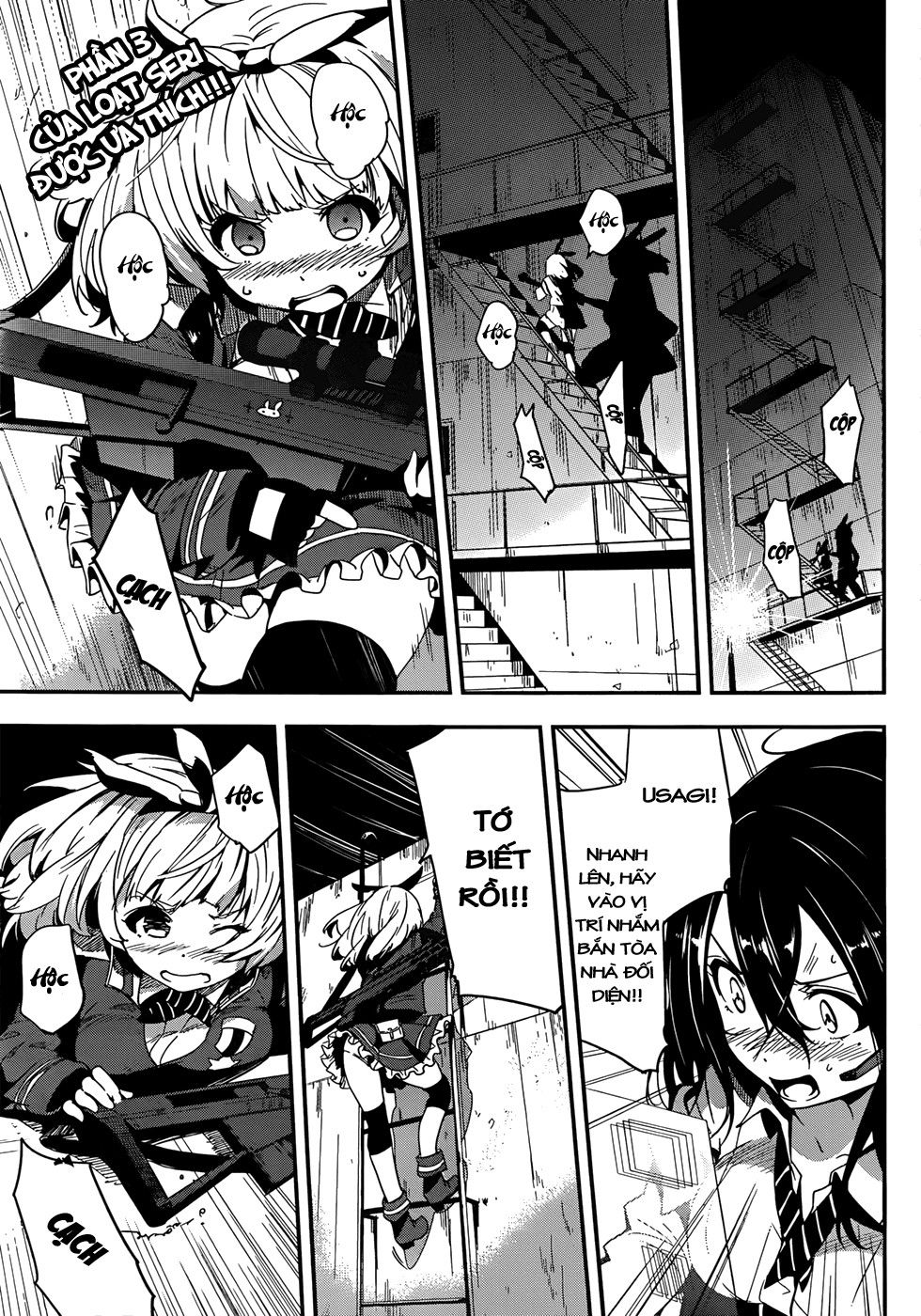 Taimadou Gakuen 35 Shiken Shoutai Chapter 3 - Trang 2