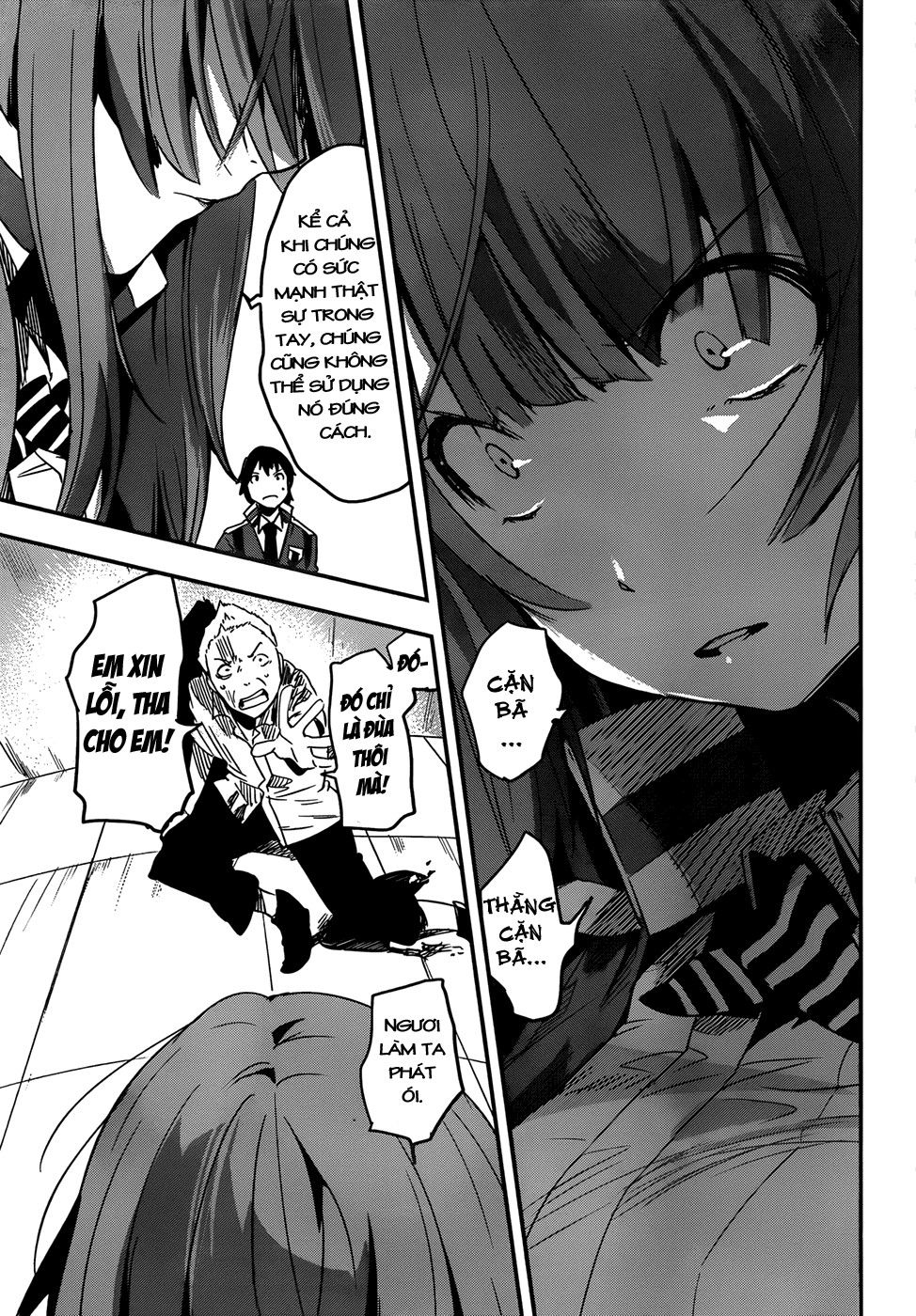 Taimadou Gakuen 35 Shiken Shoutai Chapter 3 - Trang 2