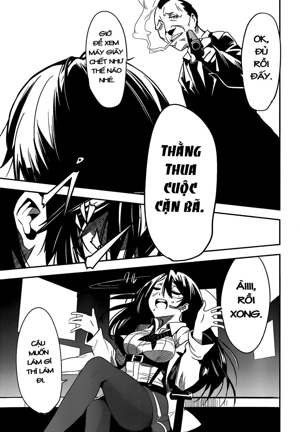 Taimadou Gakuen 35 Shiken Shoutai Chapter 2 - Trang 2