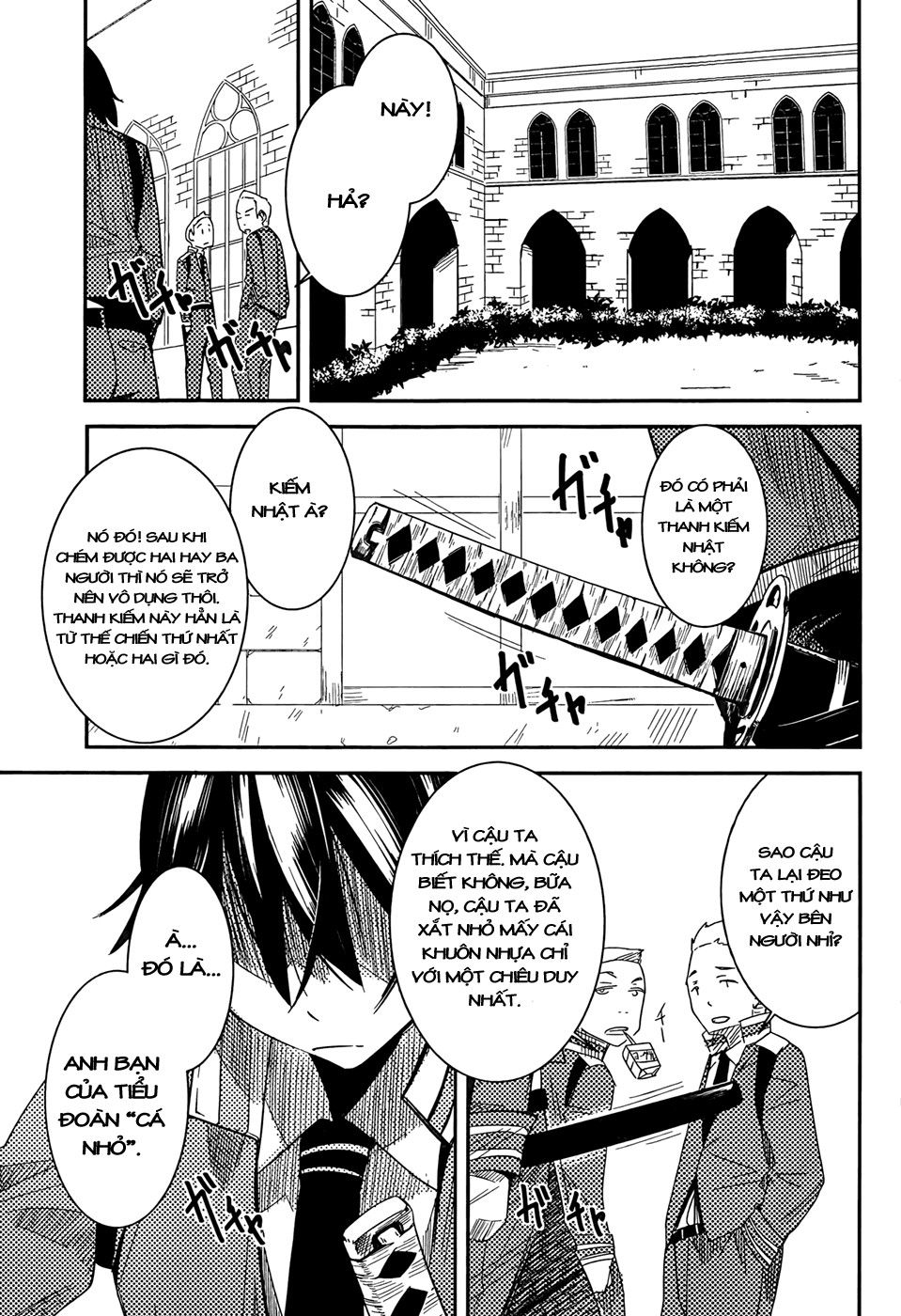 Taimadou Gakuen 35 Shiken Shoutai Chapter 1 - Trang 2