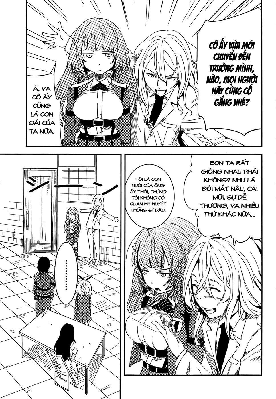 Taimadou Gakuen 35 Shiken Shoutai Chapter 1 - Trang 2