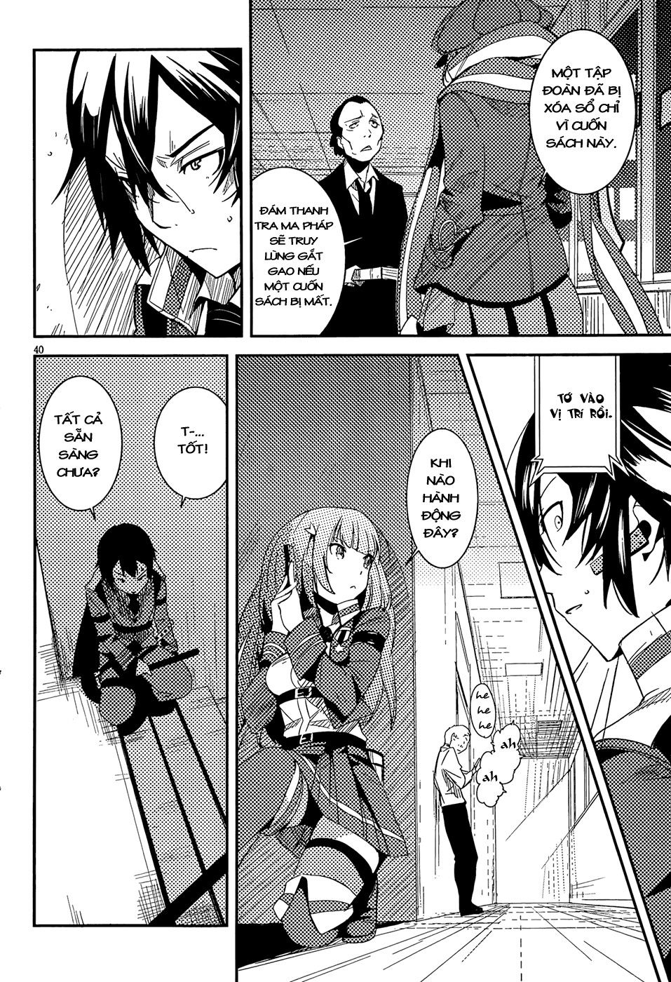 Taimadou Gakuen 35 Shiken Shoutai Chapter 1 - Trang 2