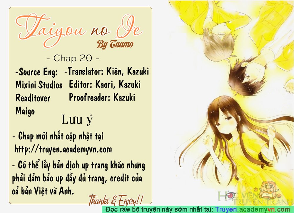 Taiyou No Ie Chapter 20 - Trang 2