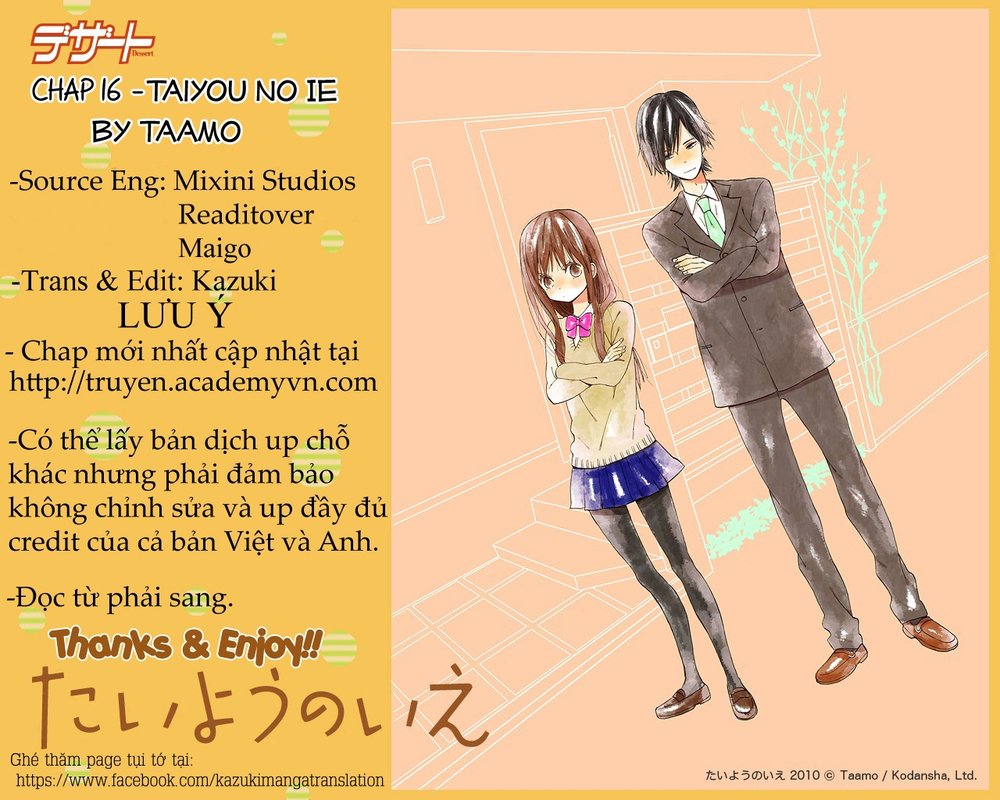 Taiyou No Ie Chapter 16 - Trang 2