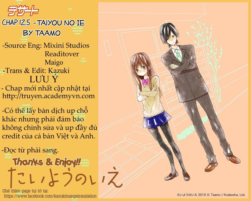 Taiyou No Ie Chapter 12.5 - Trang 2