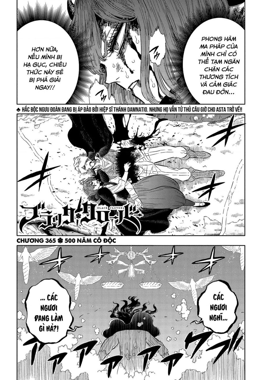 Black Clover – Thế Giới Phép Thuật Chapter 365 - Trang 2