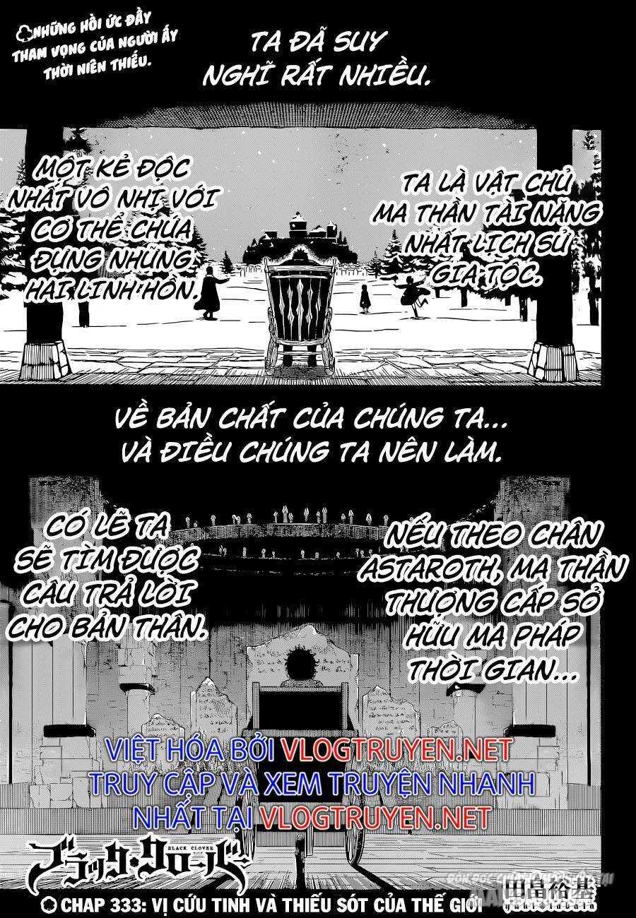 Black Clover – Thế Giới Phép Thuật Chapter 333 - Trang 2