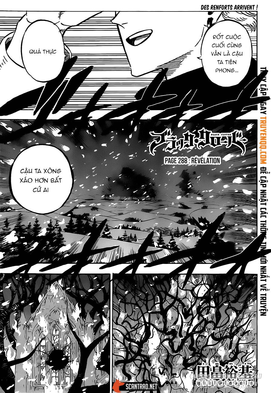 Black Clover – Thế Giới Phép Thuật Chapter 288 - Trang 2