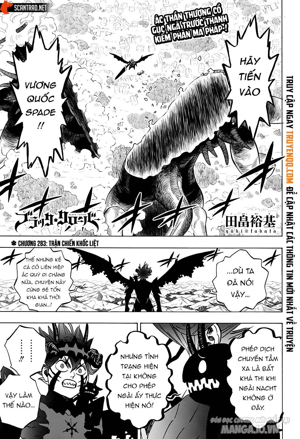 Black Clover – Thế Giới Phép Thuật Chapter 283 - Trang 2