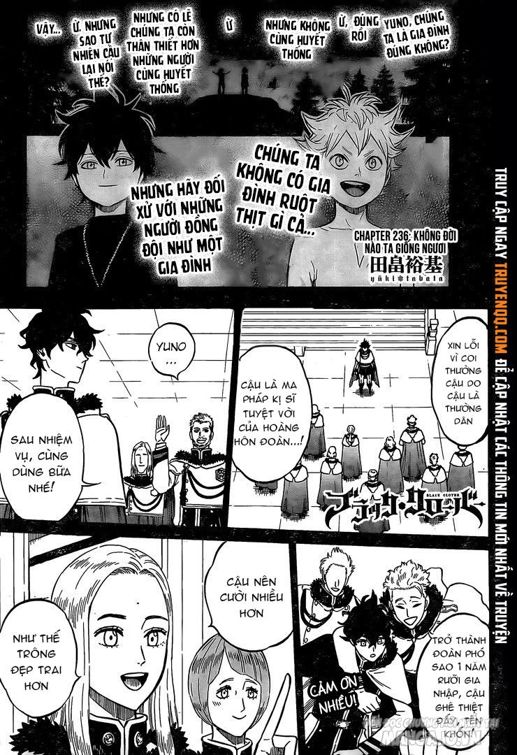 Black Clover – Thế Giới Phép Thuật Chapter 236 - Trang 2