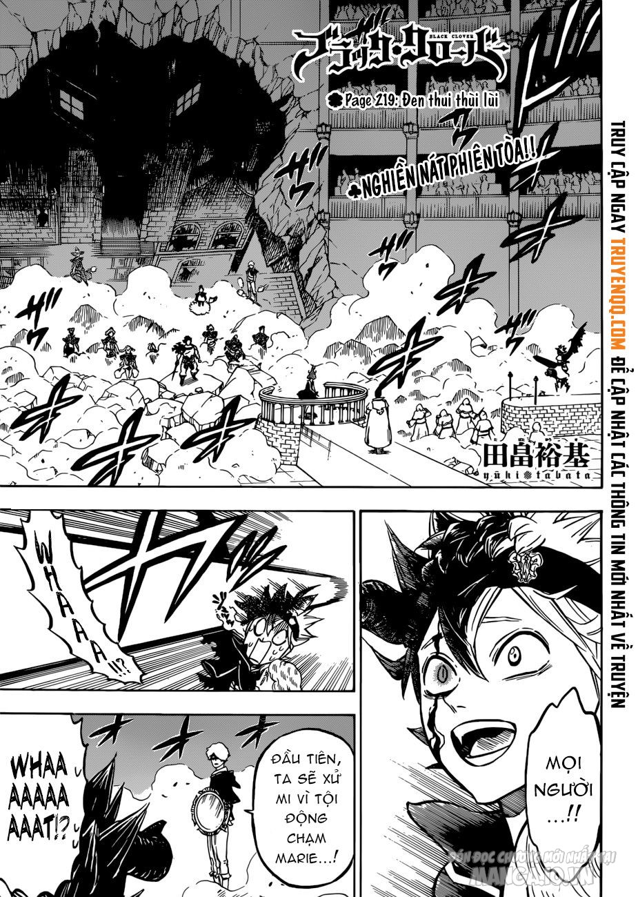 Black Clover – Thế Giới Phép Thuật Chapter 219 - Trang 2