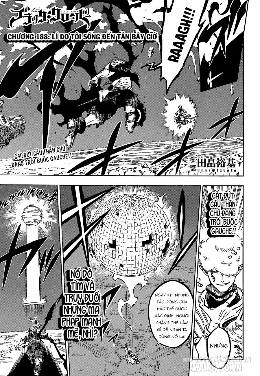 Black Clover – Thế Giới Phép Thuật Chapter 188 - Trang 2