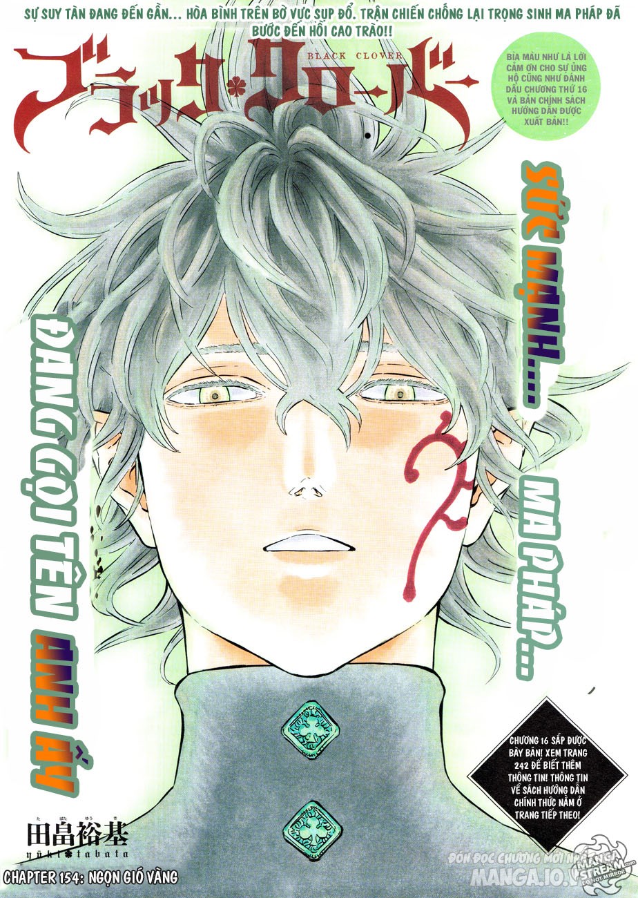 Black Clover – Thế Giới Phép Thuật Chapter 154 - Trang 2