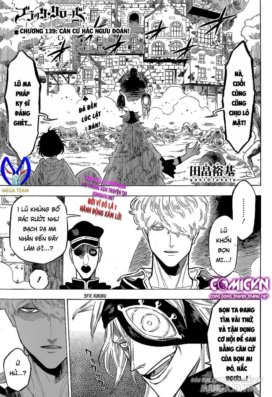 Black Clover – Thế Giới Phép Thuật Chapter 139 - Trang 2