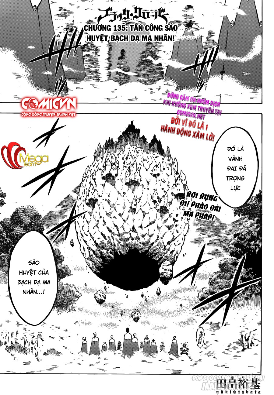 Black Clover – Thế Giới Phép Thuật Chapter 135 - Trang 2