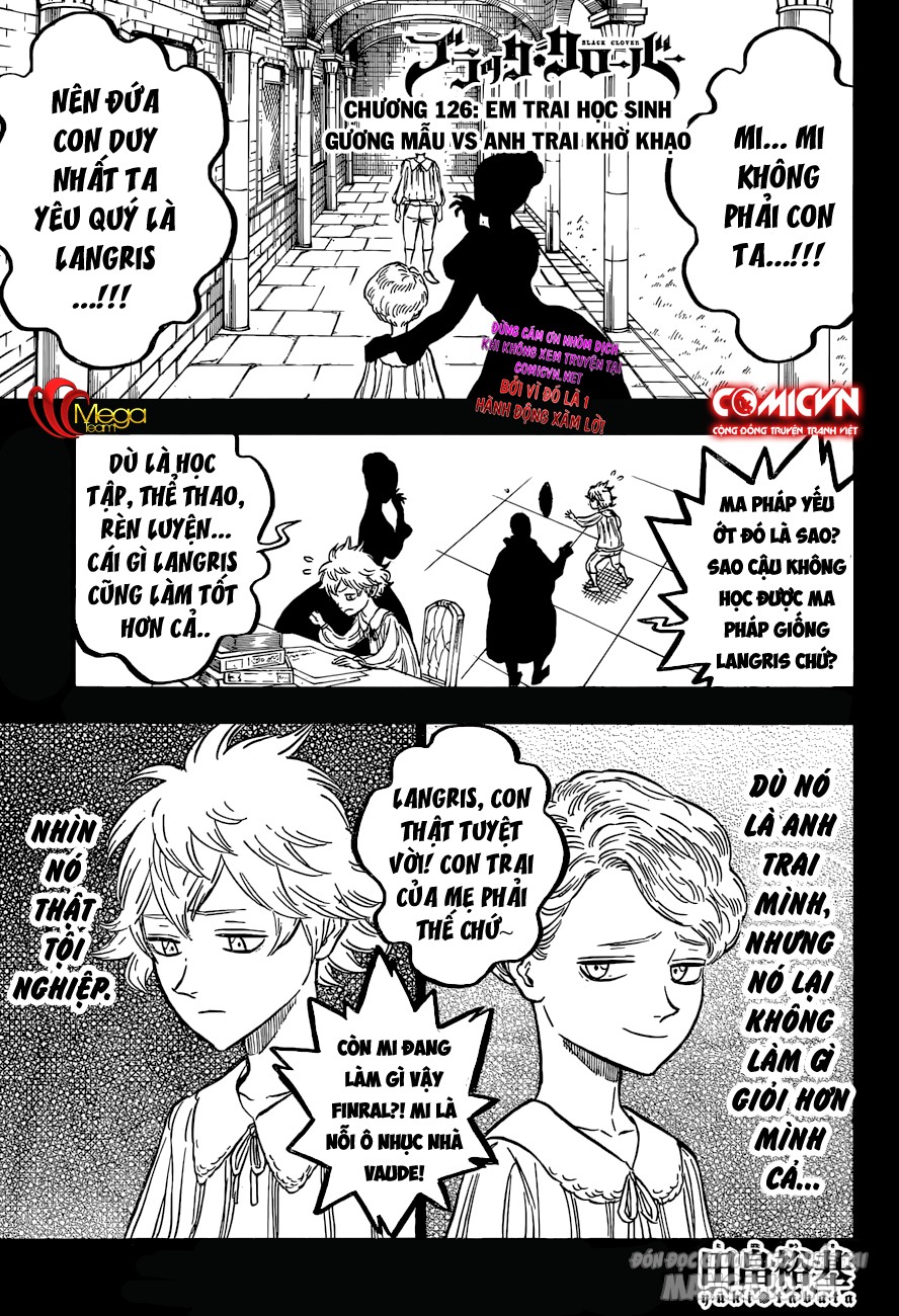 Black Clover – Thế Giới Phép Thuật Chapter 126 - Trang 2