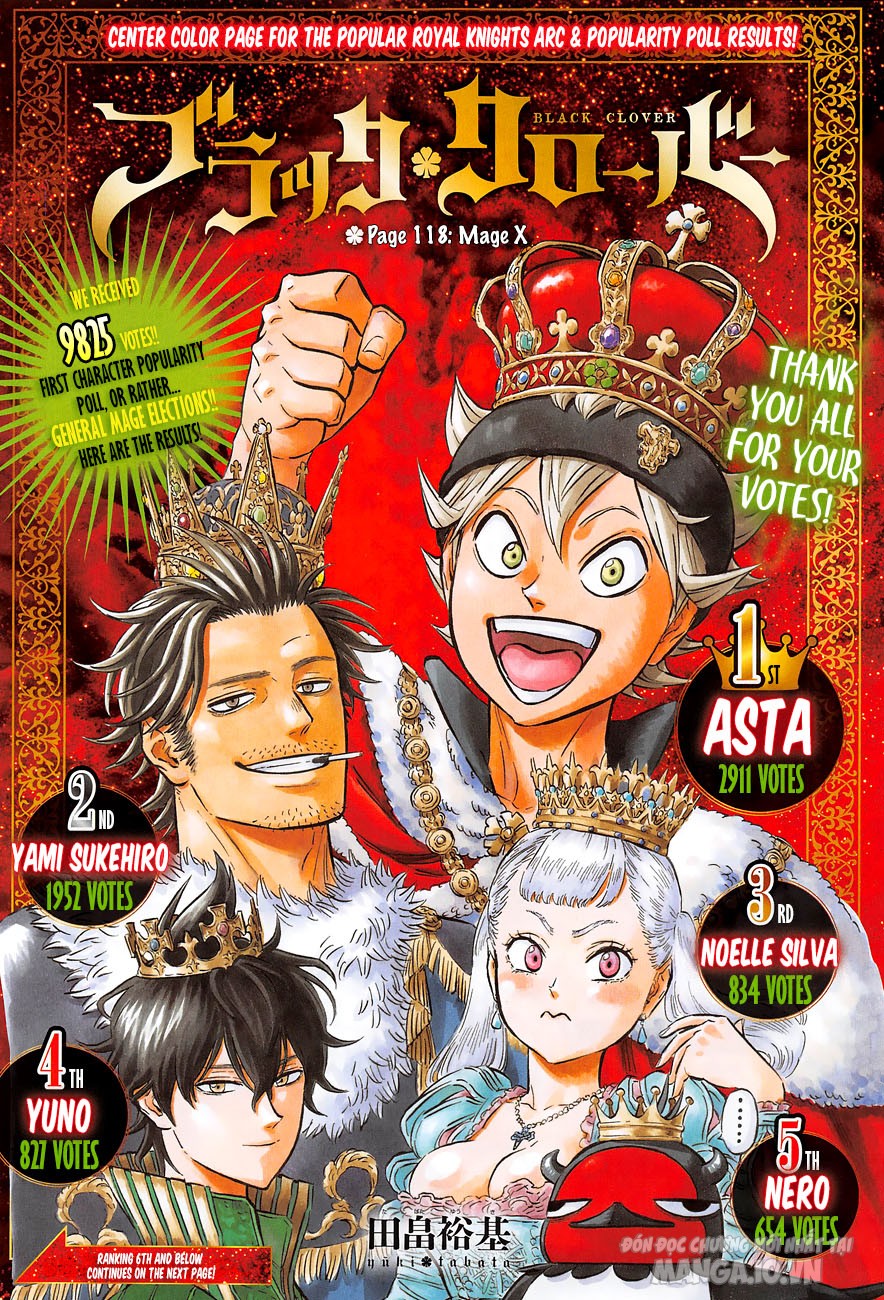 Black Clover – Thế Giới Phép Thuật Chapter 118 - Trang 2