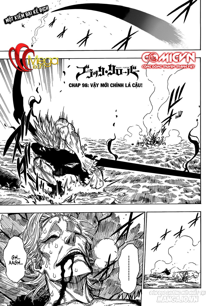 Black Clover – Thế Giới Phép Thuật Chapter 98 - Trang 2