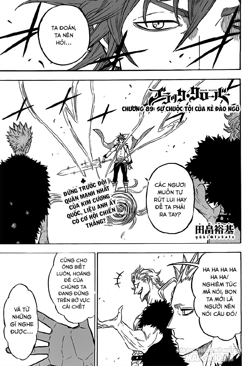 Black Clover – Thế Giới Phép Thuật Chapter 89 - Trang 2