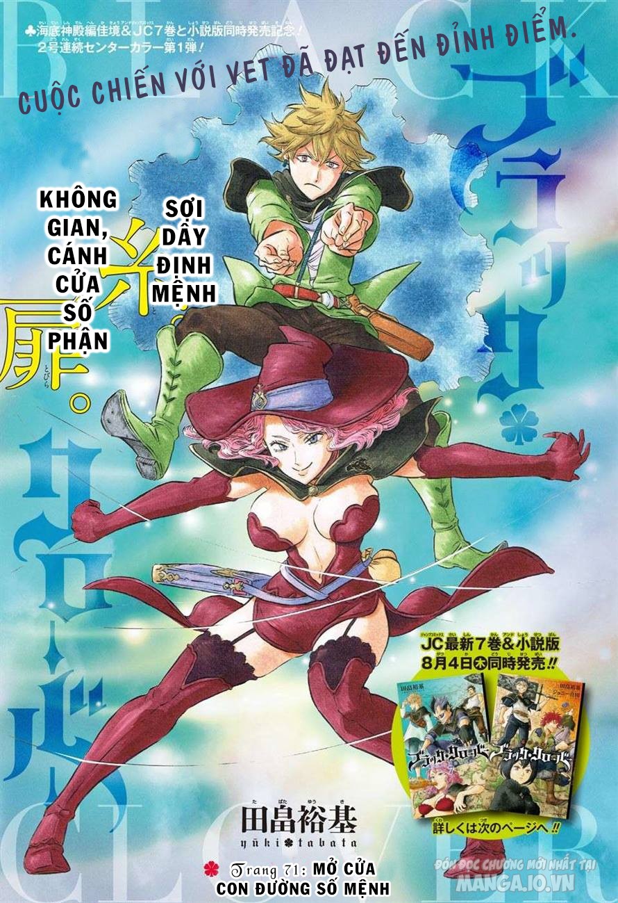 Black Clover – Thế Giới Phép Thuật Chapter 72 - Trang 2