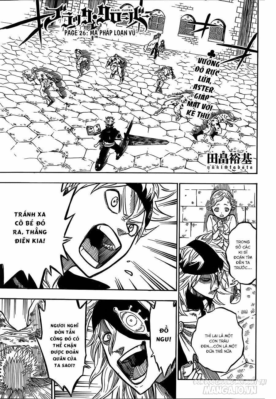 Black Clover – Thế Giới Phép Thuật Chapter 26 - Trang 2