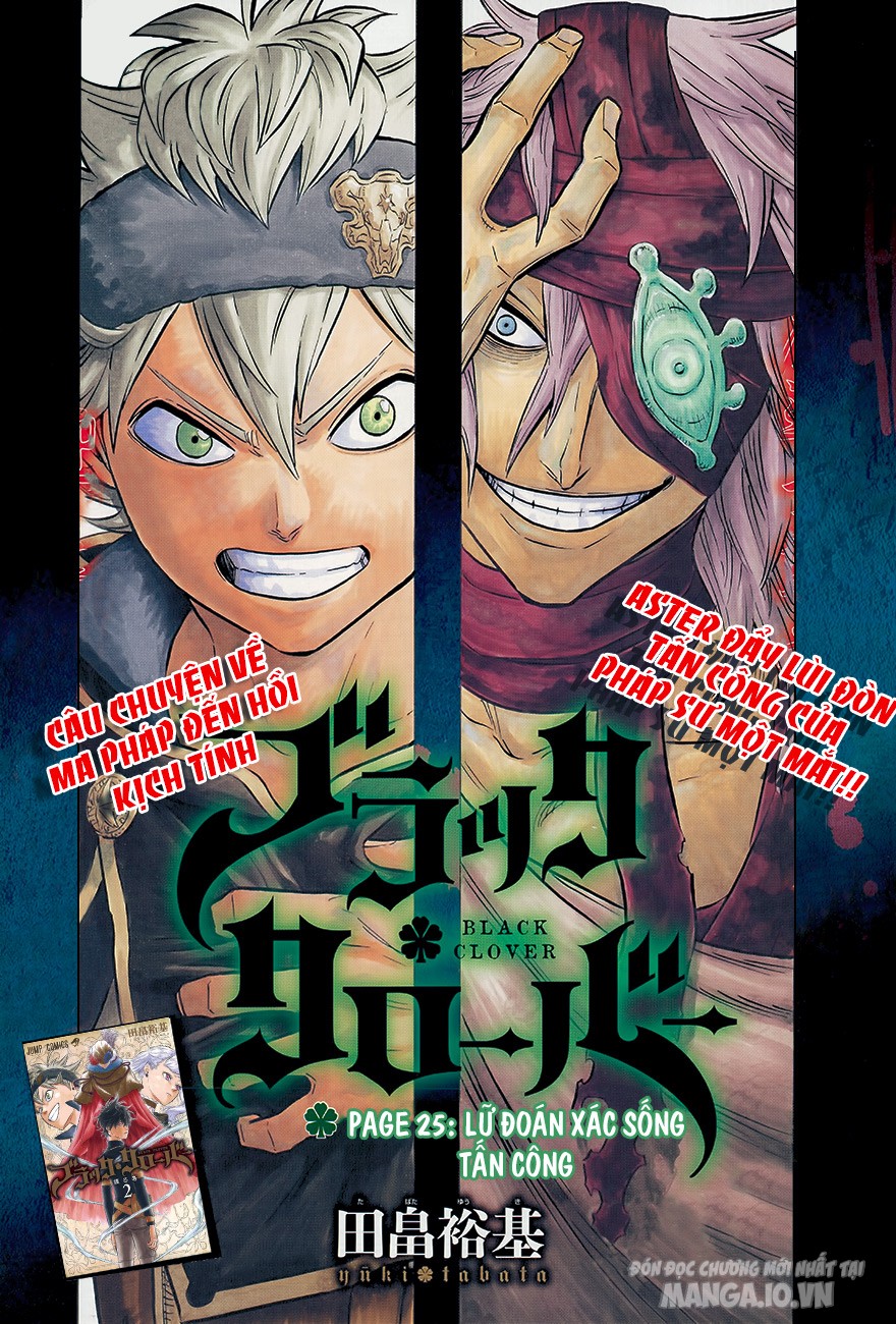 Black Clover – Thế Giới Phép Thuật Chapter 25 - Trang 2