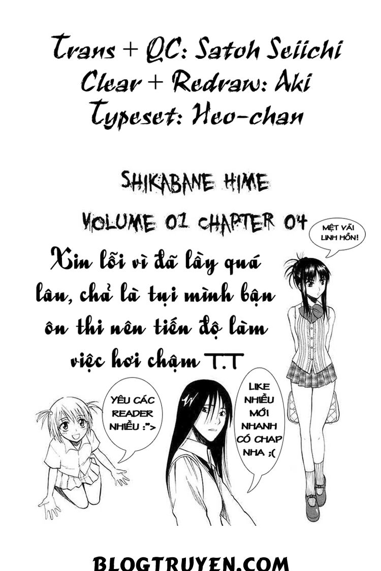 Shikabane Hime Chapter 4 - Trang 2