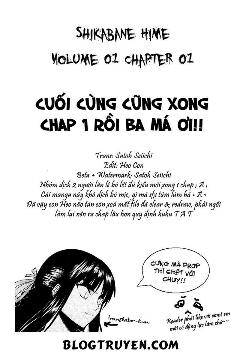 Shikabane Hime Chapter 1.5 - Trang 2