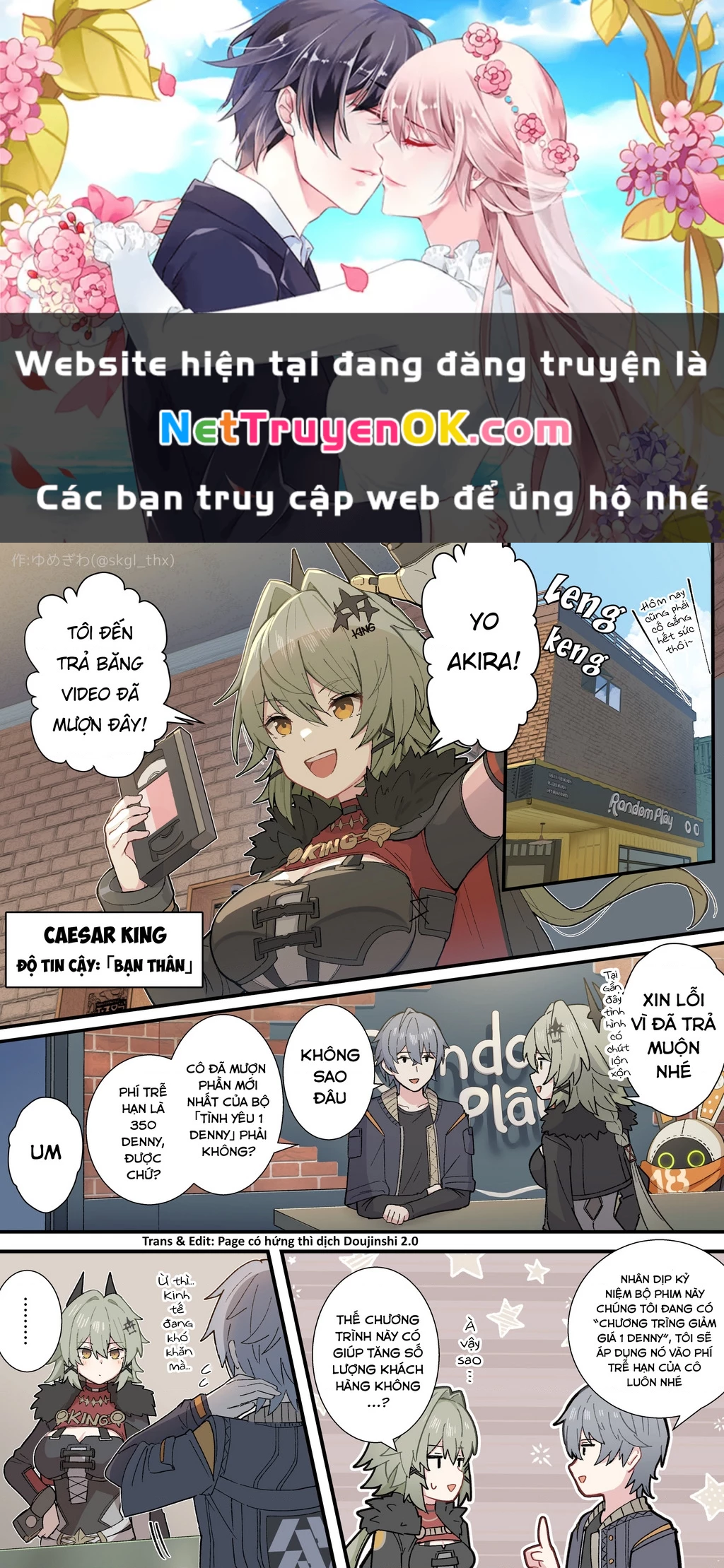 Tuyển Tập Truyện Dịch Của Page Có Hứng Thì Dịch Doujinshi Chapter 330 - Trang 2