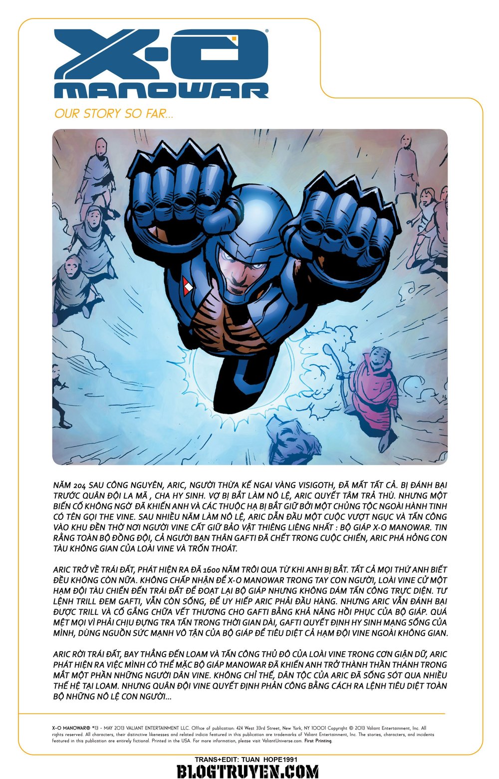 X-O Manowar Chapter 13 - Trang 2