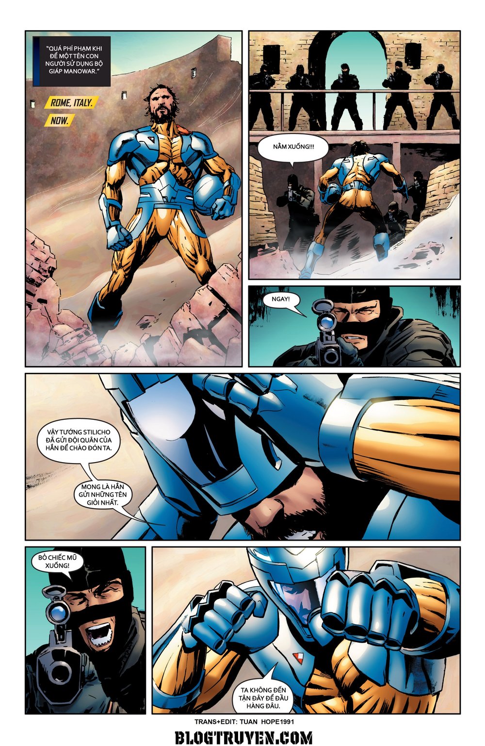 X-O Manowar Chapter 4 - Trang 2