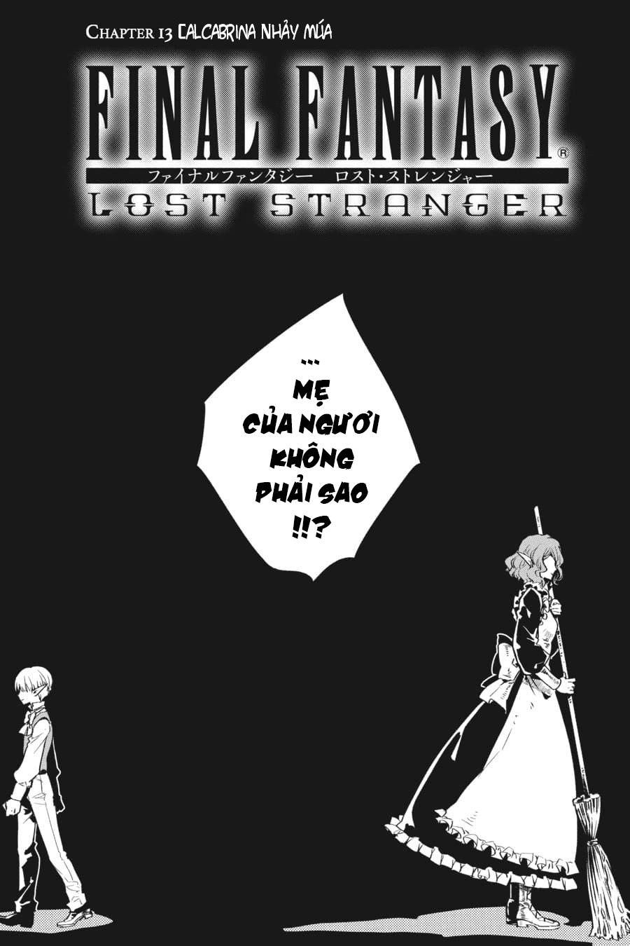 Final Fantasy Lost Stranger Chapter 13 - Trang 2