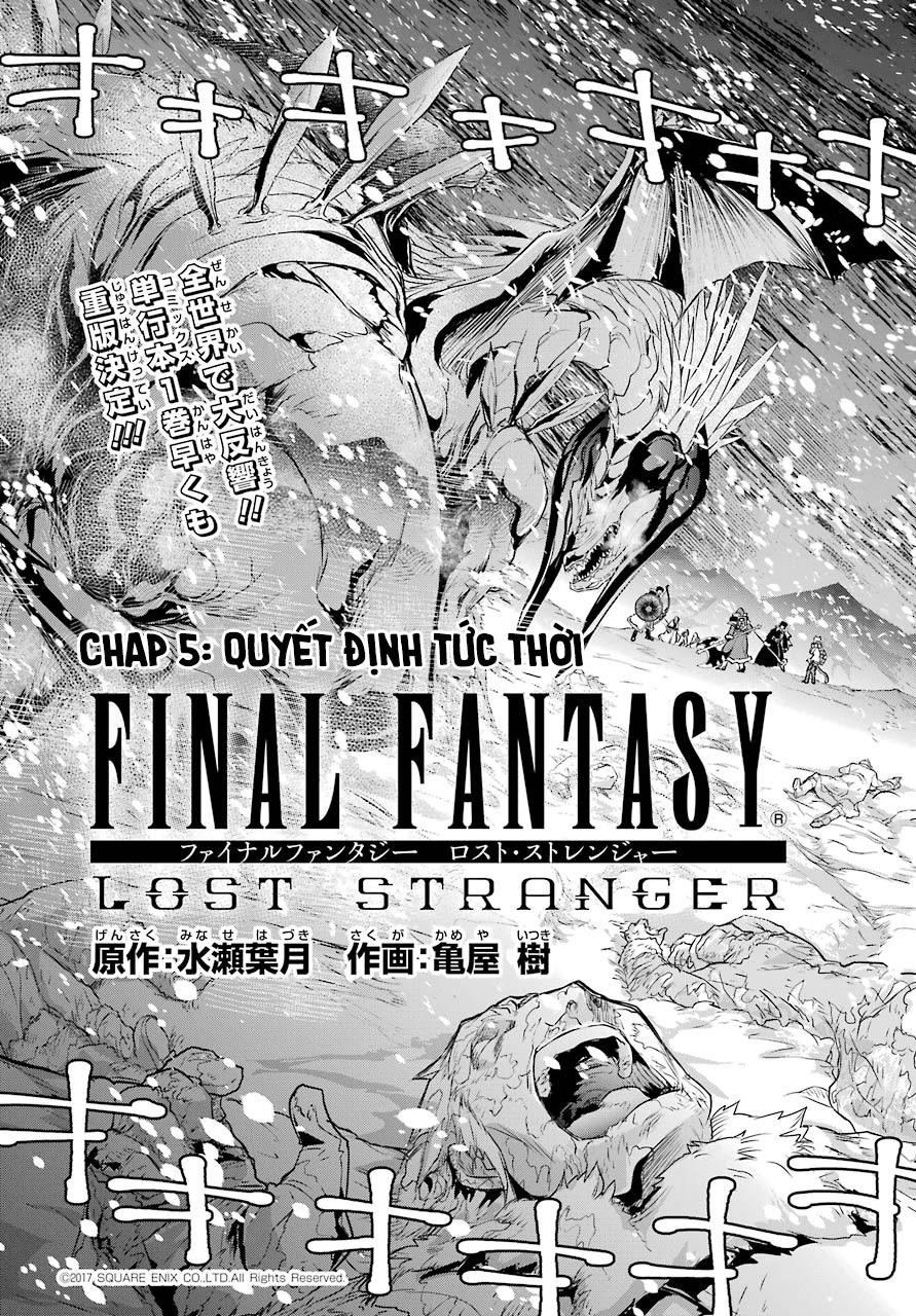 Final Fantasy Lost Stranger Chapter 5 - Trang 2