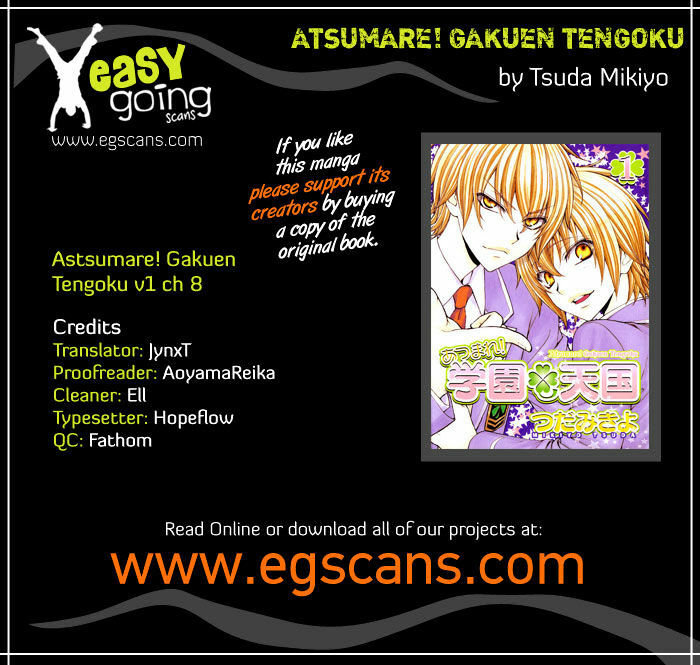 Atsumare! Gakuen Tengoku Chapter 8 - Trang 2