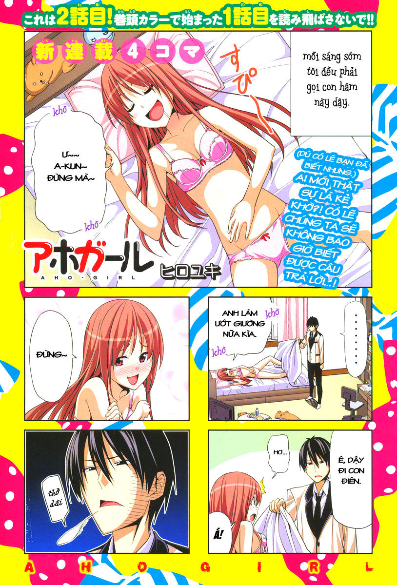 Aho Girl Chapter 2 - Trang 2