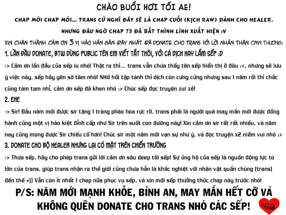 Là Healer Nhưng Lại Có Mặt Trên Chiến Trường Chapter 74 - Trang 2