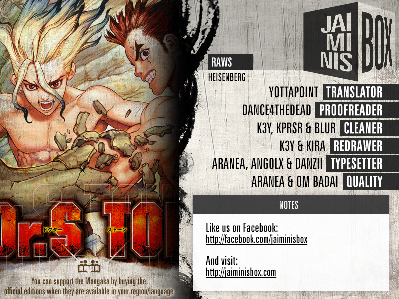Dr.Stone Chapter 3 - Trang 2