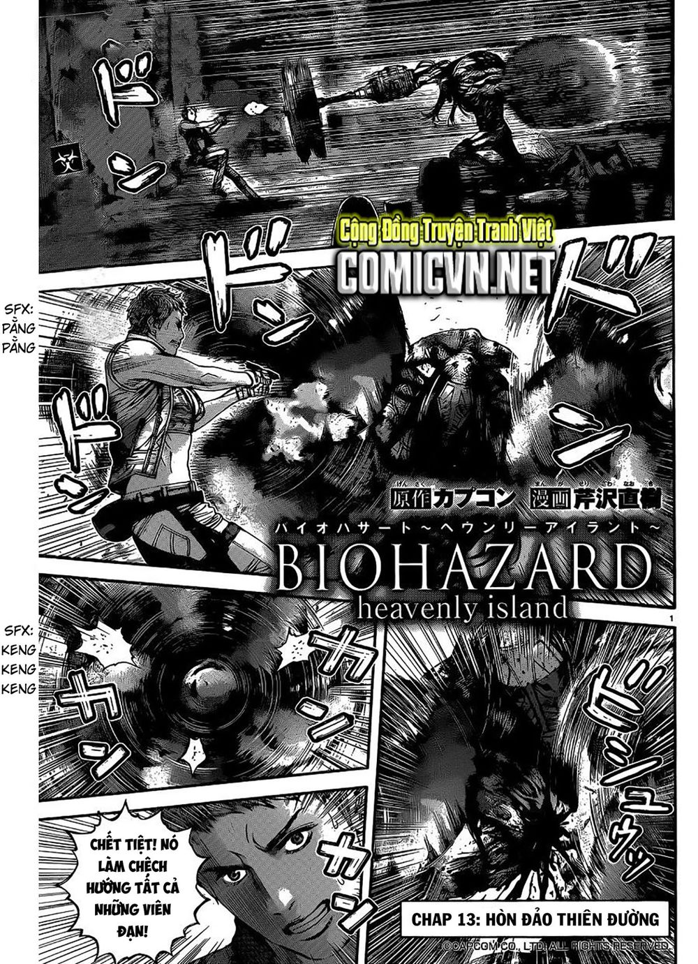 Resident Evil Biohazard Heavenly Island Chapter 13 - Trang 2