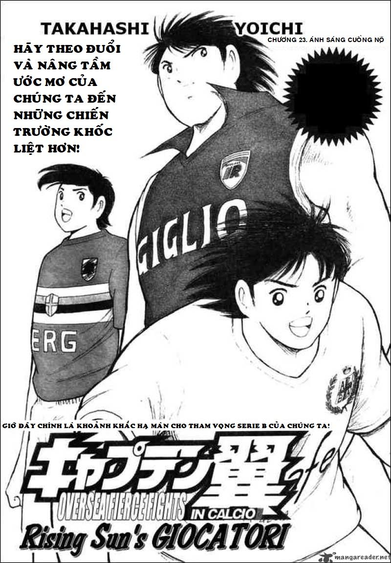 Captain Tsubasa : Trận Chiến Liên Đoàn Italy Chapter 23 - Trang 2