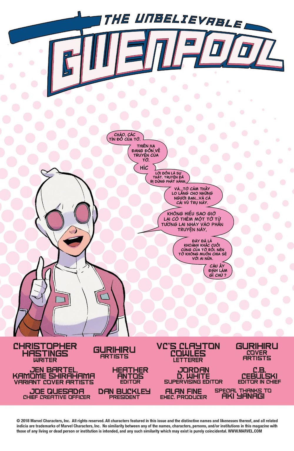 Gwenpool Siêu Phàm Chapter 22 - Trang 2