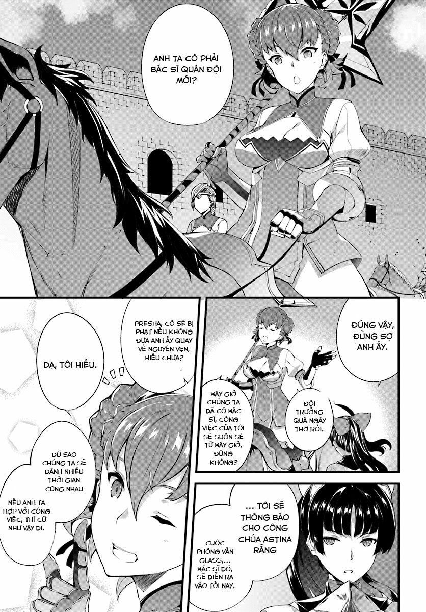 Hagure Seirei Ino Shinsatsu Kiroku ~ Seijo Kishi-Dan To Iyashi No Kamiwaza ~ Chapter 4 - Trang 2