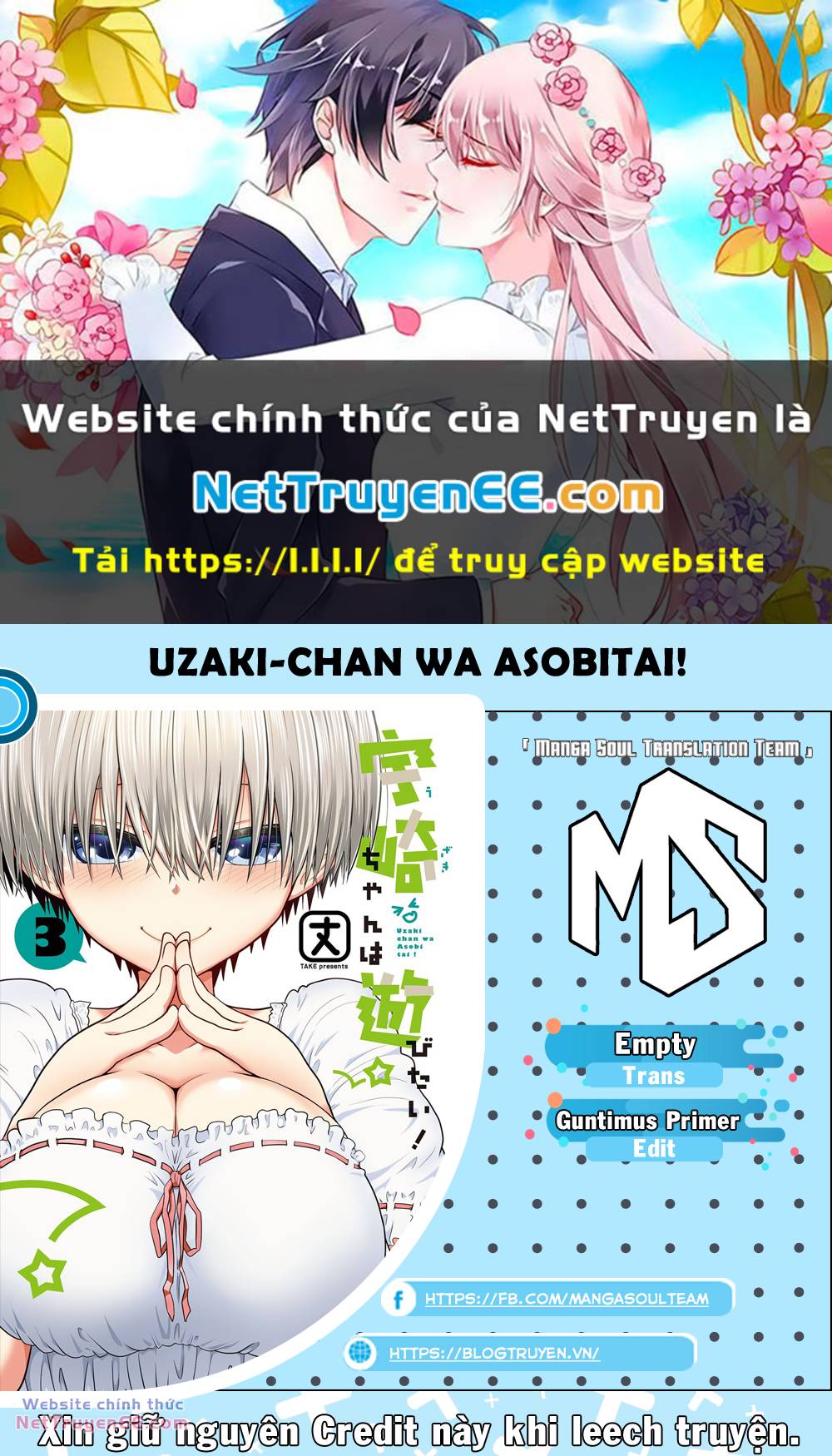 Uzaki-Chan Muốn Đi Chơi! Chapter 66 - Trang 2