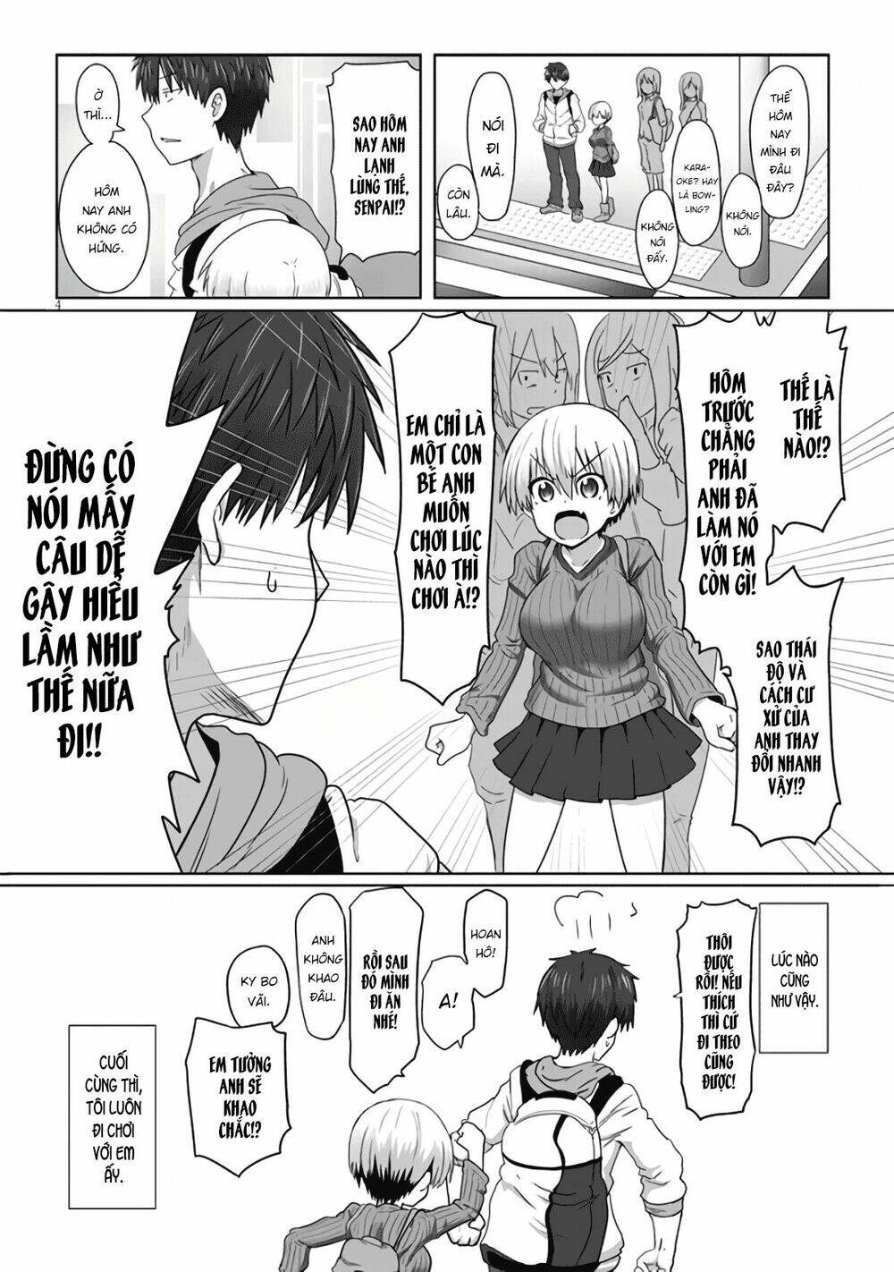 Uzaki-Chan Muốn Đi Chơi! Chapter 1.1 - Trang 2