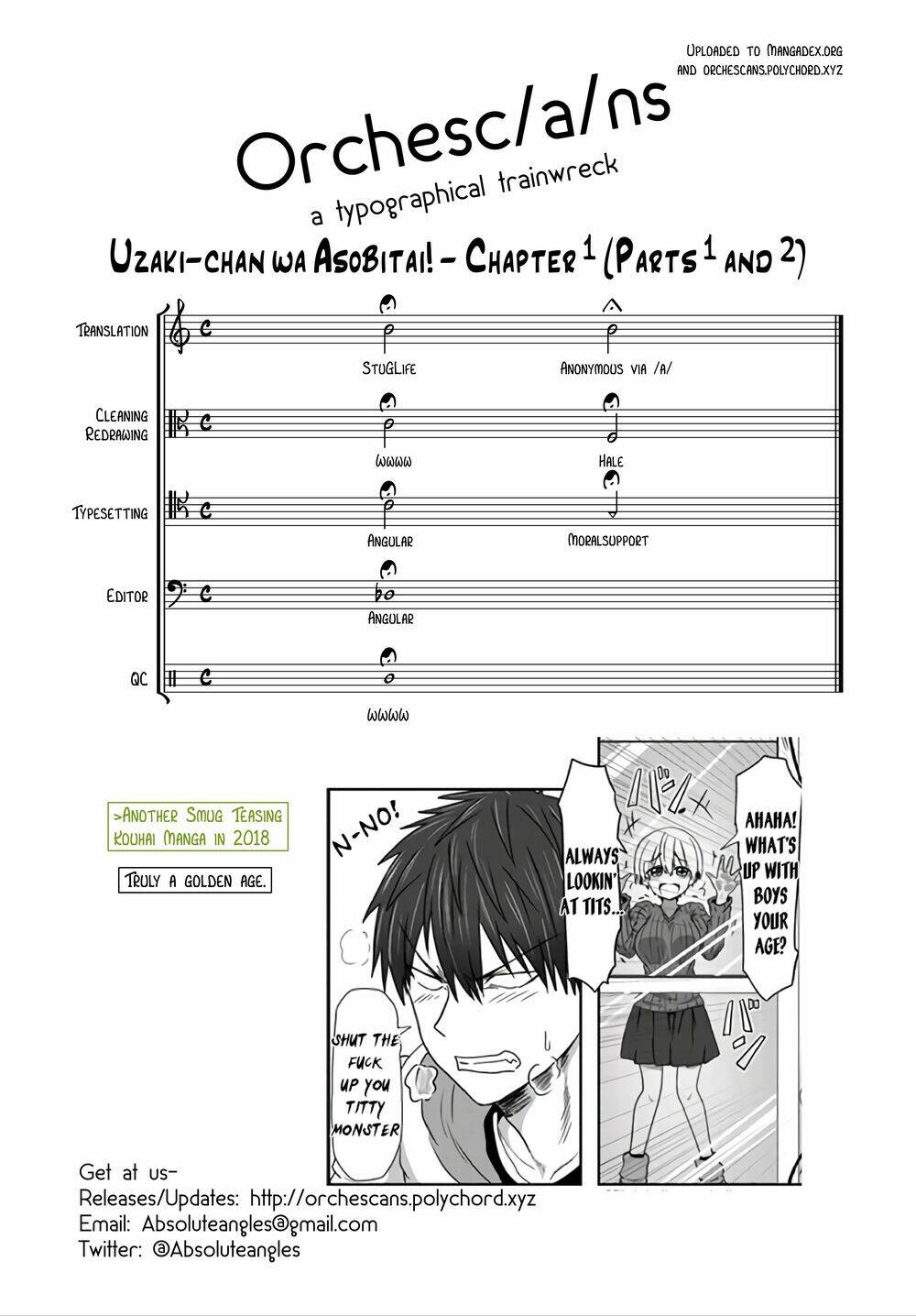 Uzaki-Chan Muốn Đi Chơi! Chapter 1.1 - Trang 2