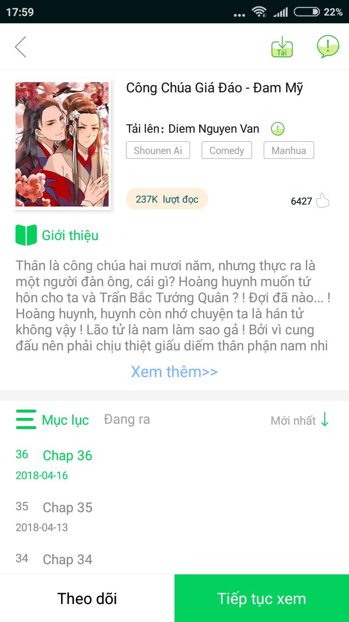 Công Chúa Gả Đến Chapter 26 - Trang 2